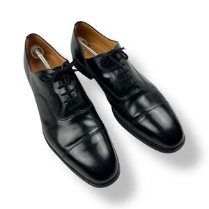 Churchs Consul Cap Toe Oxford Black Leather Dress Shoes Size 14 7811 51 England